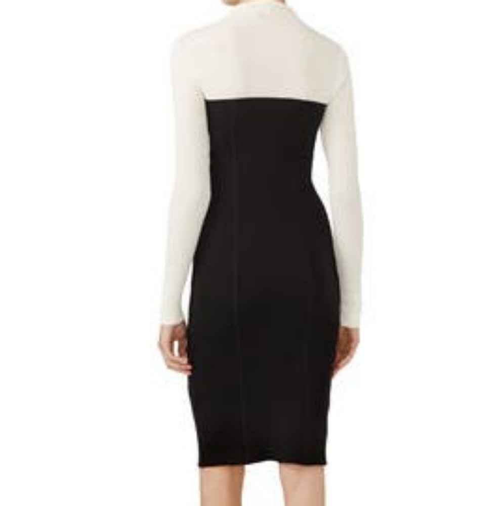 Theory Color block Knit Sheath Dress - Picture 4 of 7